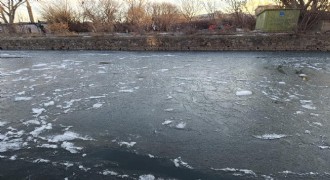Kars Çayı 1 günde dondu
